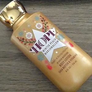 BATH & BODY WORKS Winter Peach Marshmallow Lotion